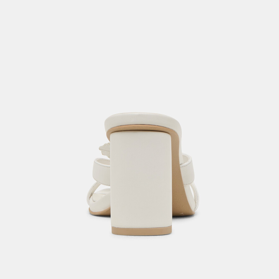 nikil heels weißes leder