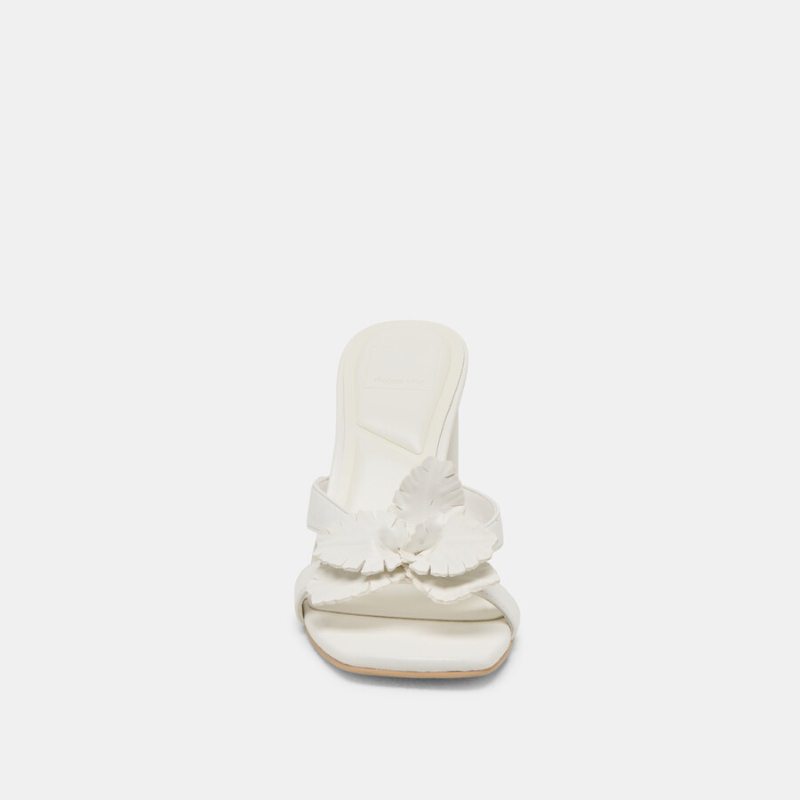 nikil heels weißes leder