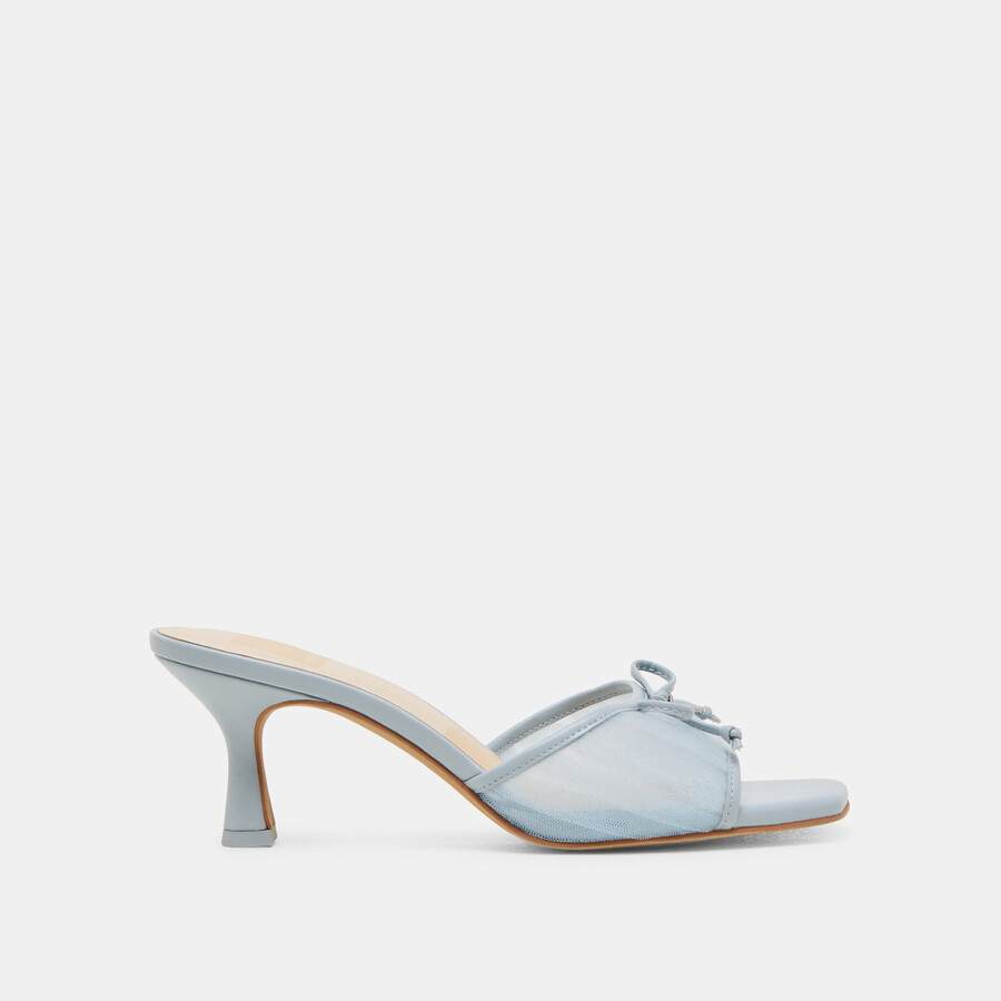 galen heels hellblauer tüll