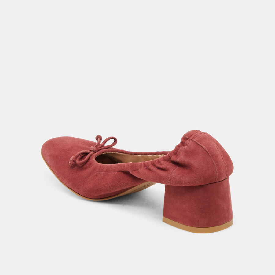 karmin heels brandy wildleder
