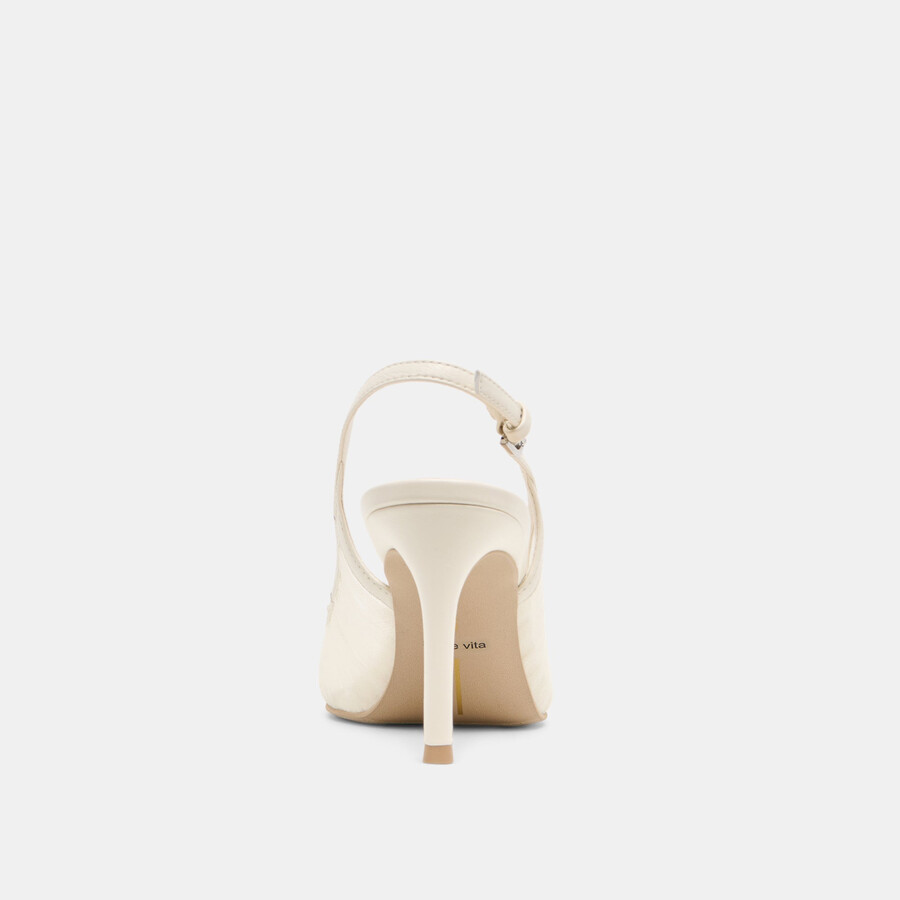 yela heels weißer tüll