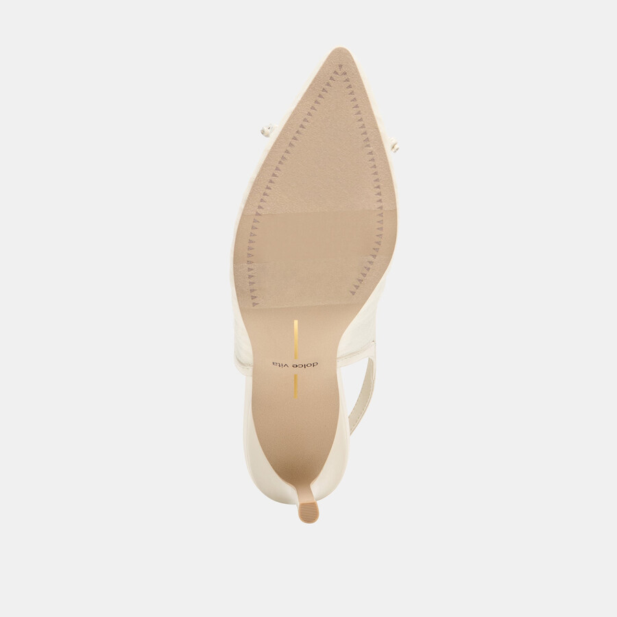 yela heels weißer tüll