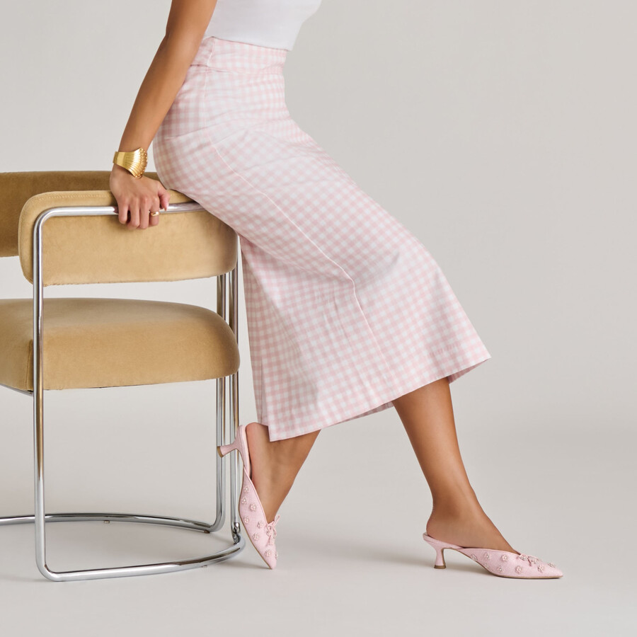 camilo x byrdie golf-heels pink raffia