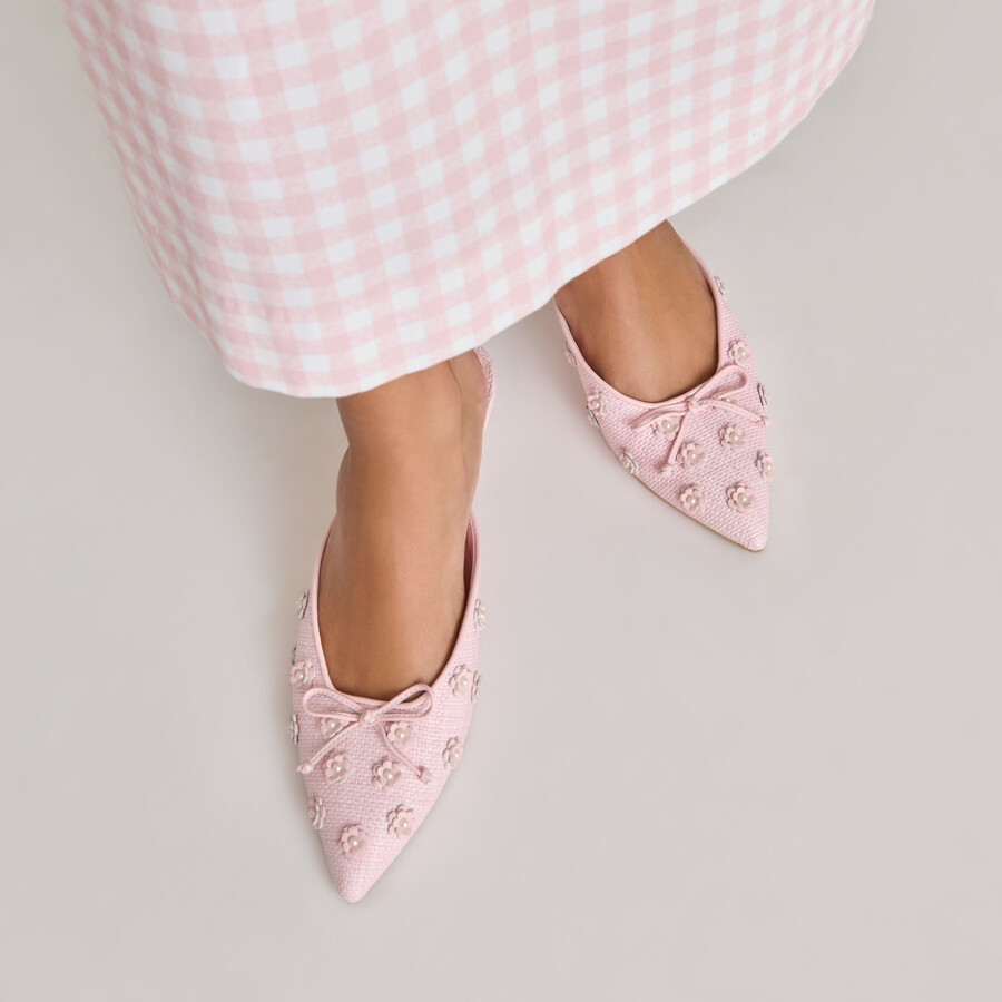camilo x byrdie golf-heels pink raffia