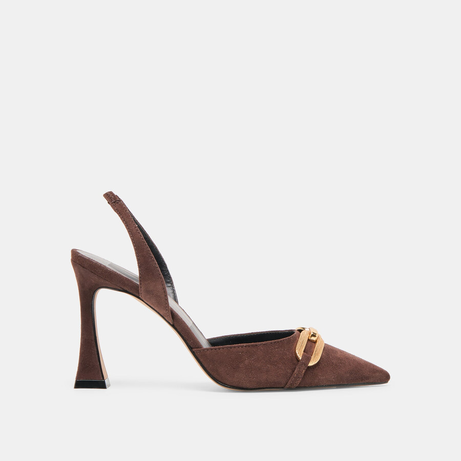 malik heels mahagoni nubuk