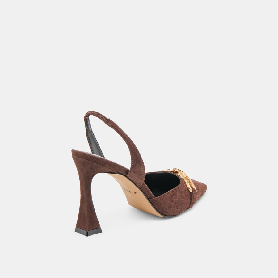 malik heels mahagoni nubuk