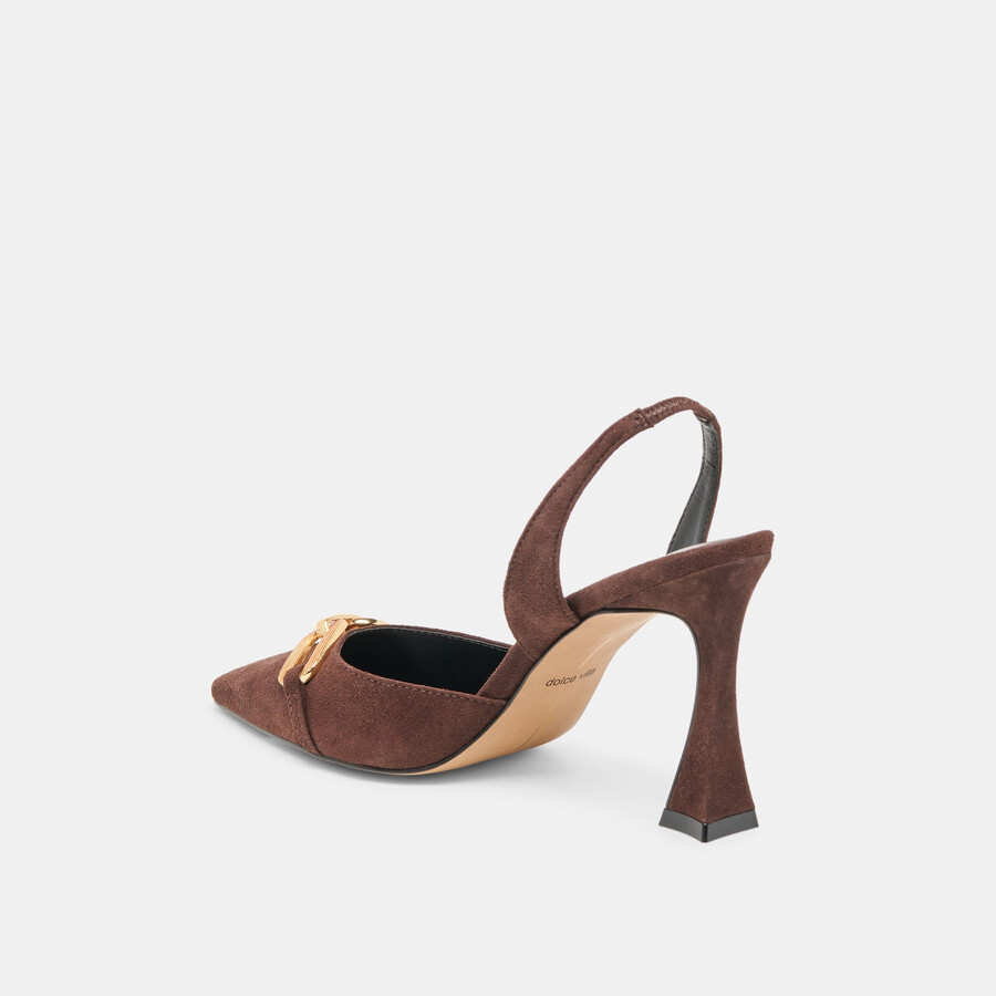 malik heels mahagoni nubuk