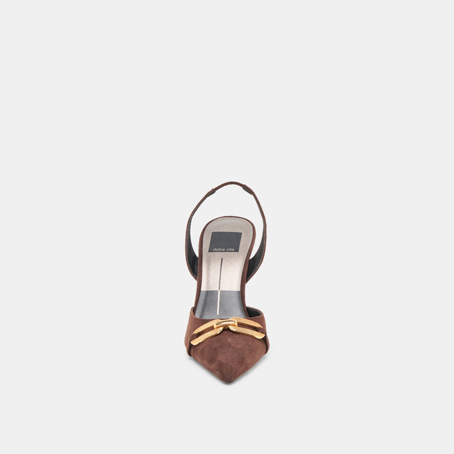 malik heels mahagoni nubuk