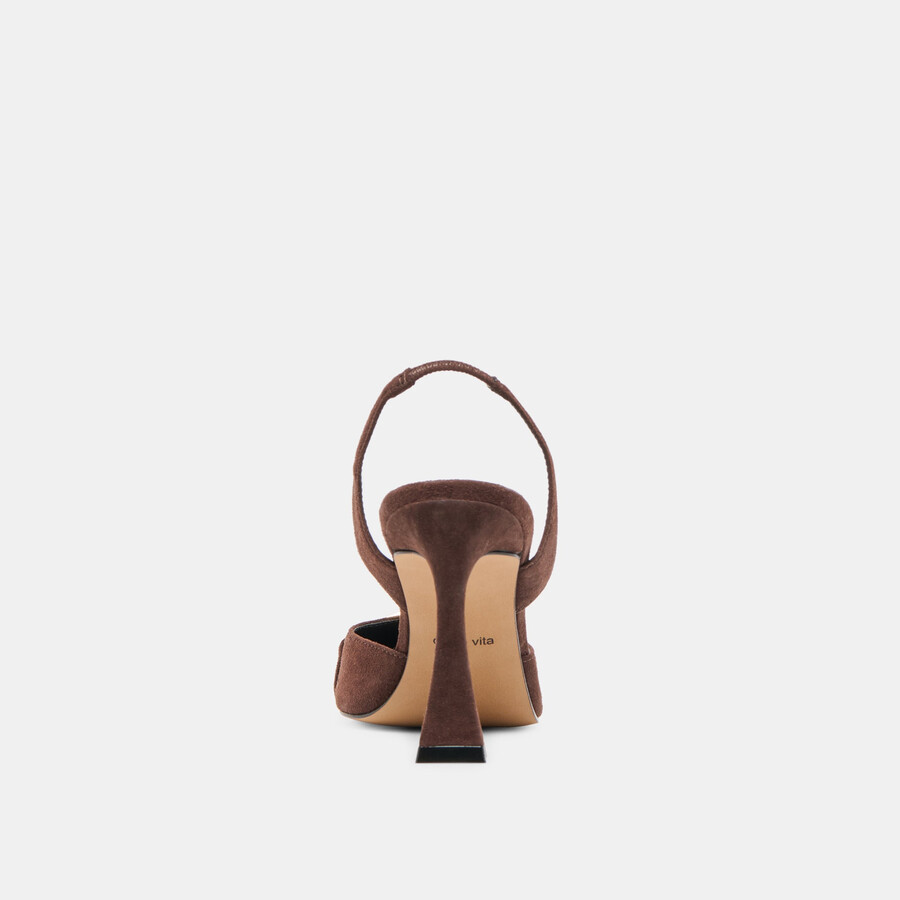 malik heels mahagoni nubuk