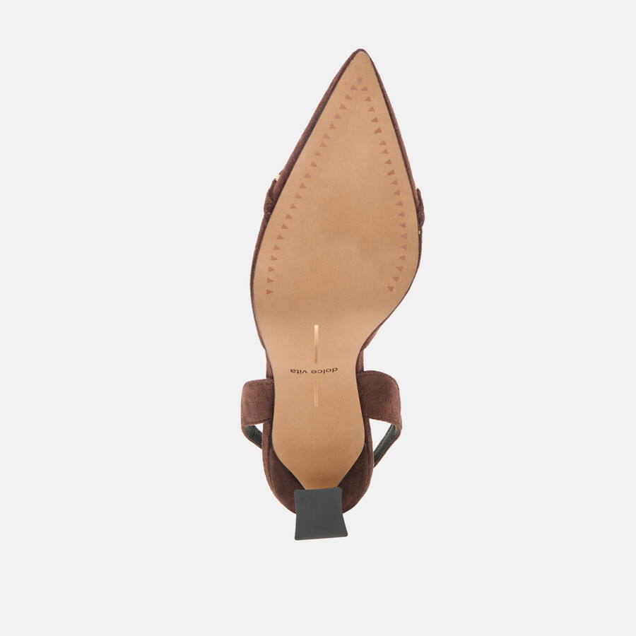 malik heels mahagoni nubuk