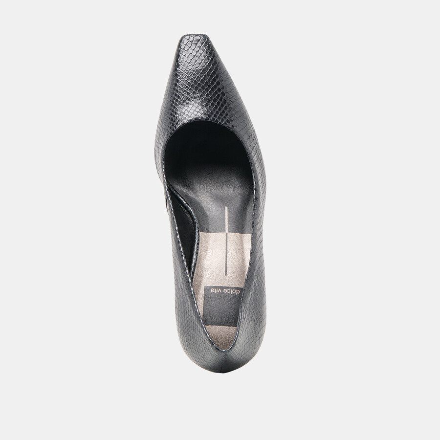 briona heels aus onyxgeprägtem leder
