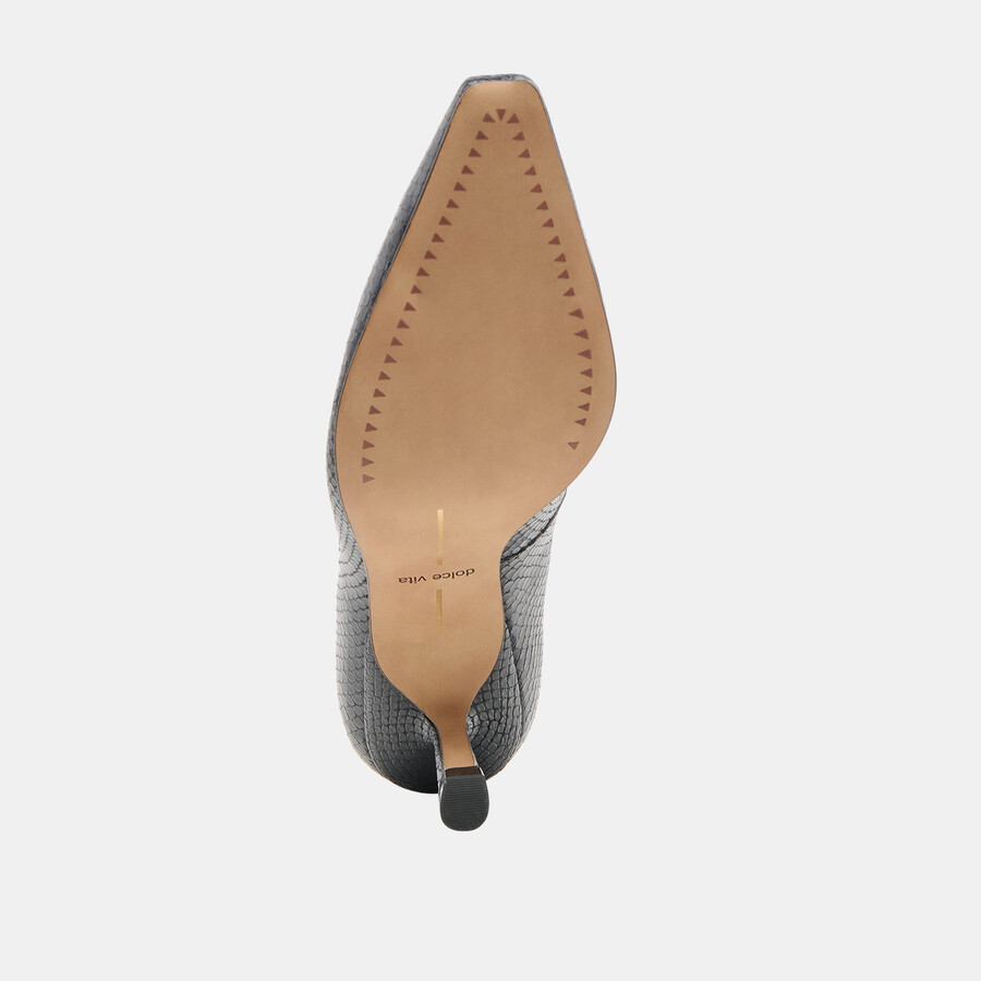 briona heels aus onyxgeprägtem leder