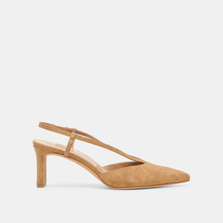 ginay heels hellbraunes wildleder