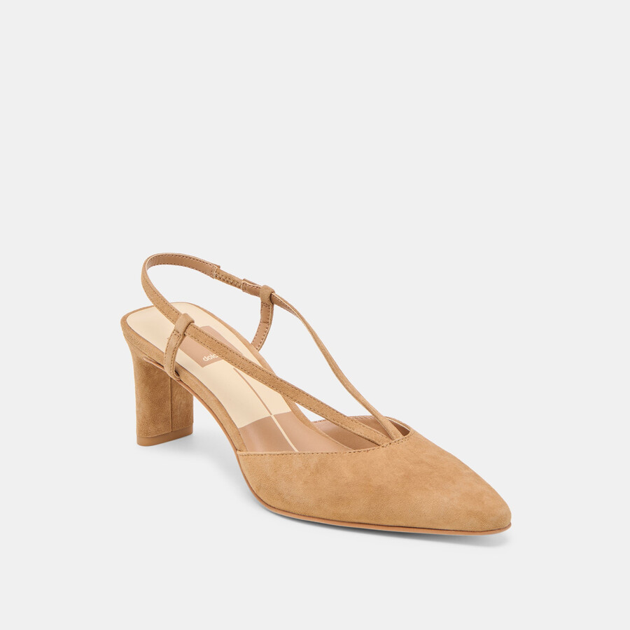 ginay heels hellbraunes wildleder