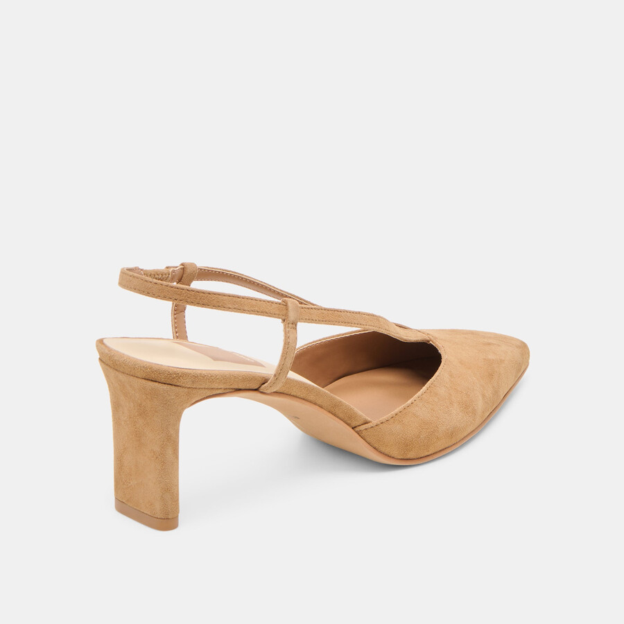 ginay heels hellbraunes wildleder