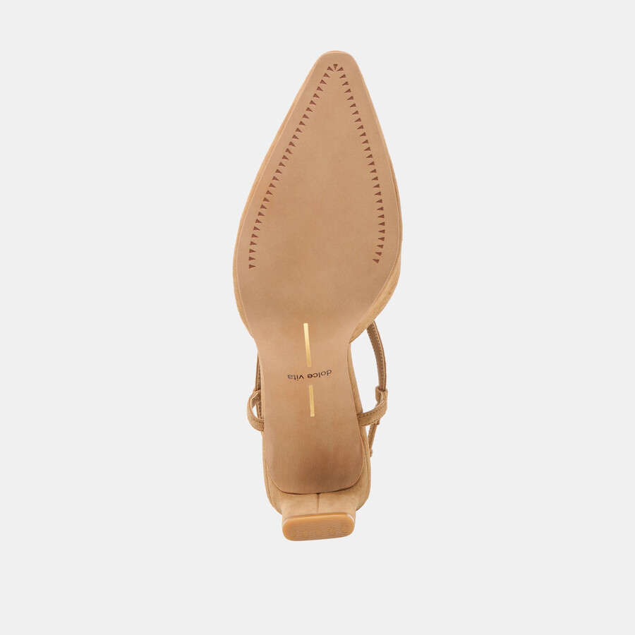 ginay heels hellbraunes wildleder