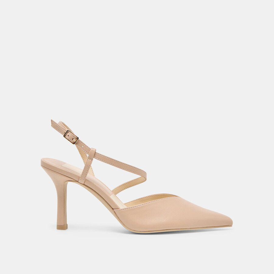 kamra heels beige leder