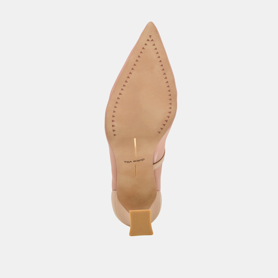 malory heels hellbraunes mesh