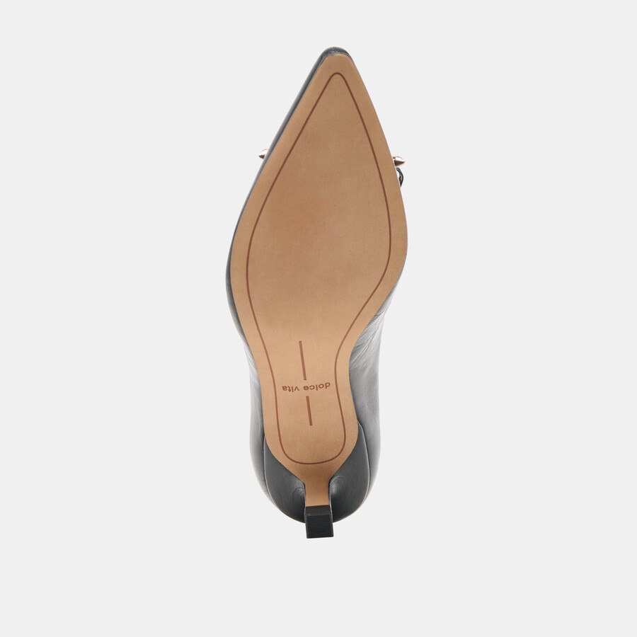 clarie heels midnight crinkle lackleder