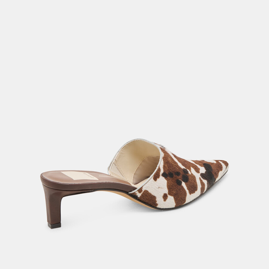 lexy heels cocoa taurus kalbsfell