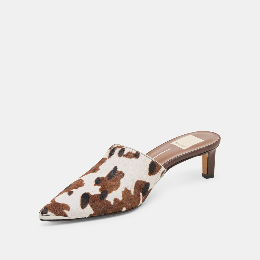 lexy heels cocoa taurus kalbsfell