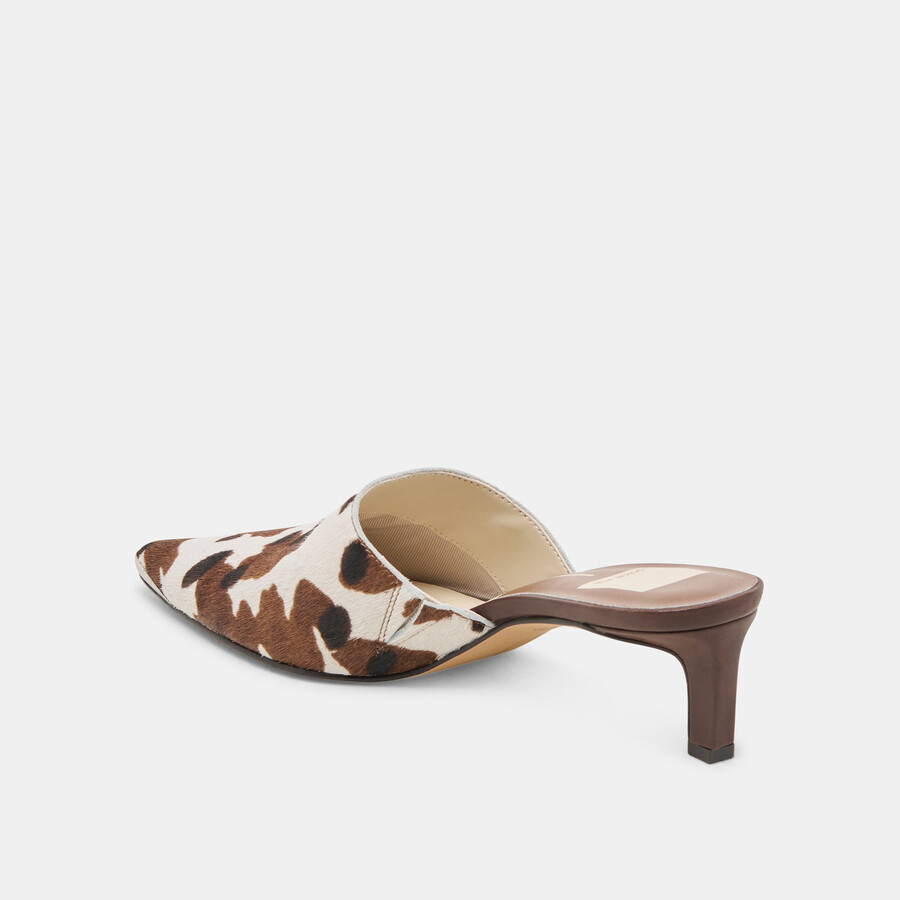 lexy heels cocoa taurus kalbsfell