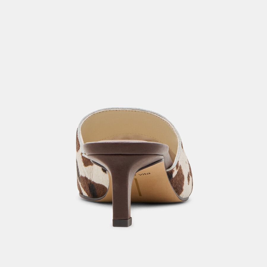 lexy heels cocoa taurus kalbsfell
