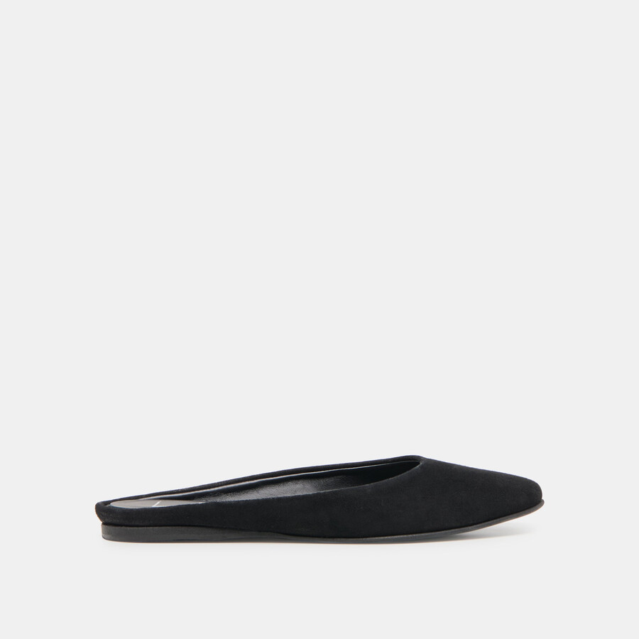 eila flats onyx wildleder