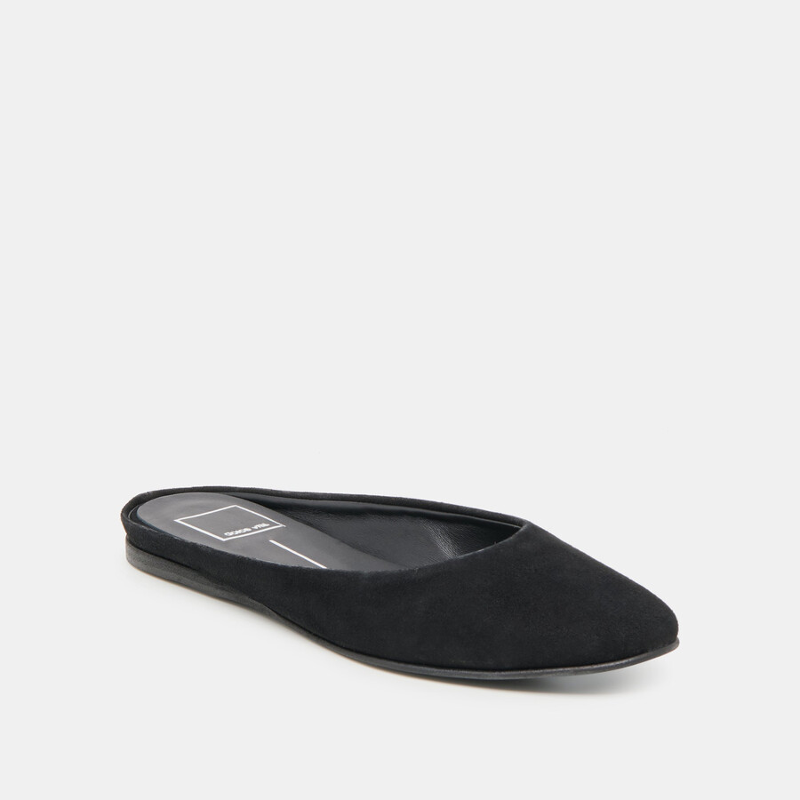 eila flats onyx wildleder
