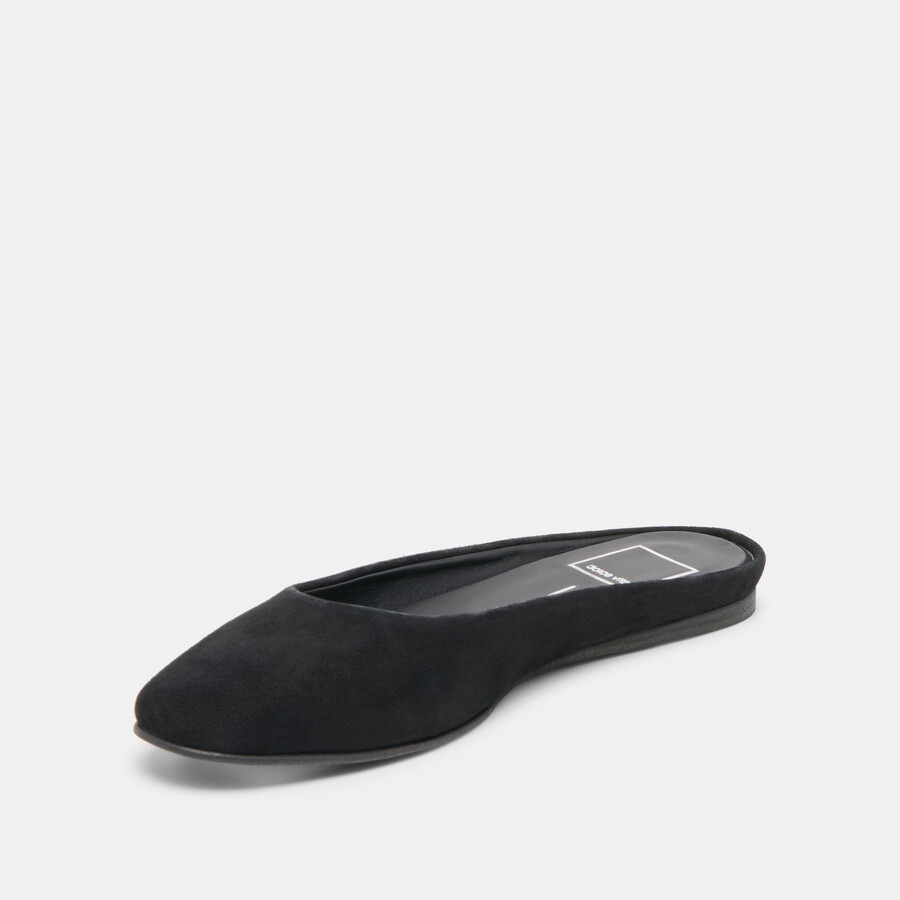 eila flats onyx wildleder