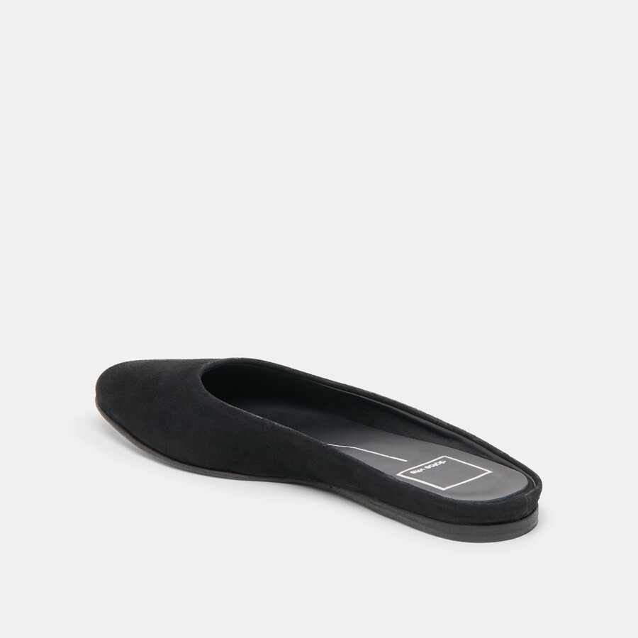 eila flats onyx wildleder