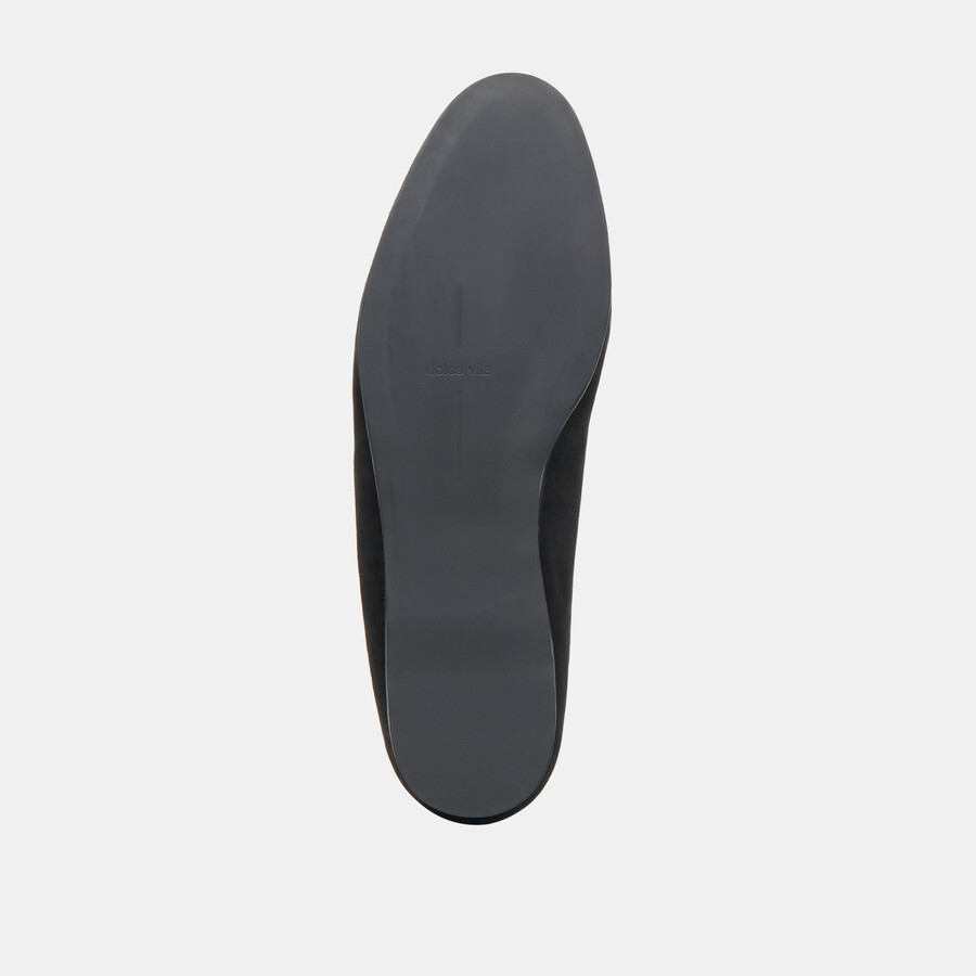 eila flats onyx wildleder