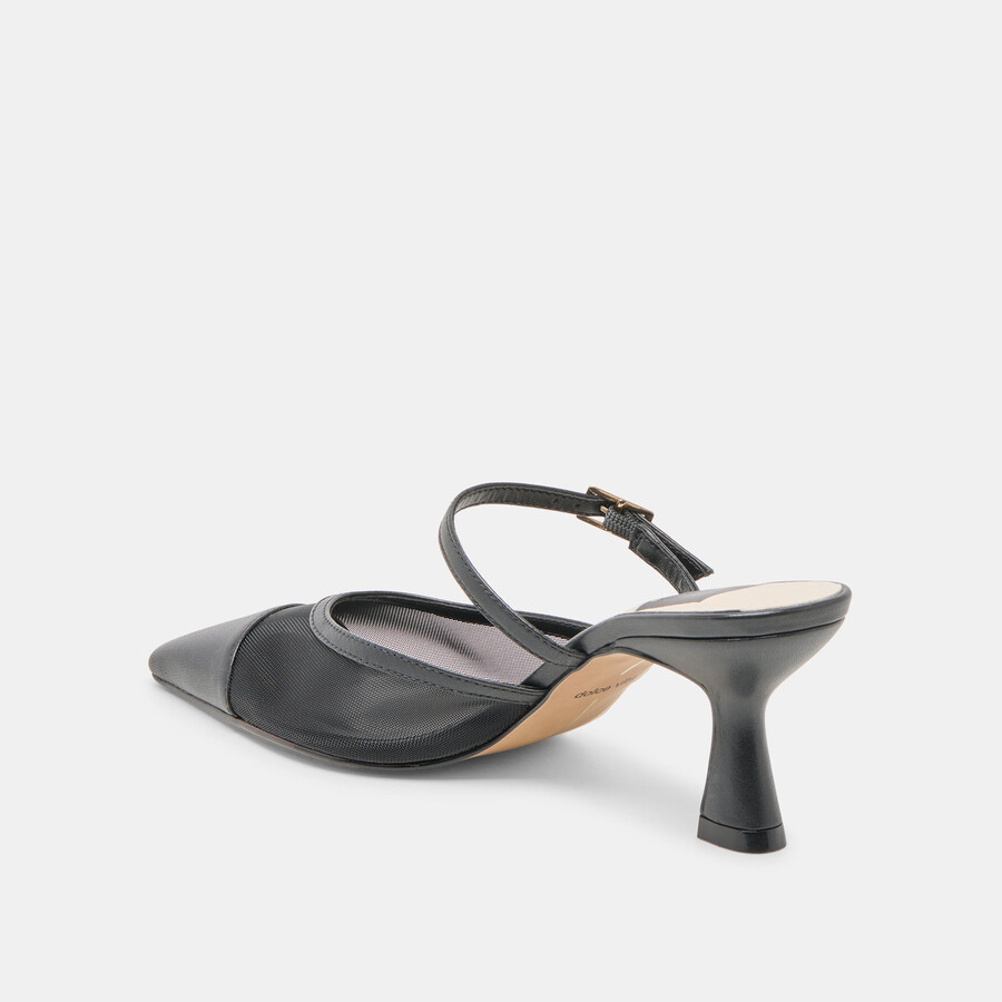 loyd heels onyx mesh