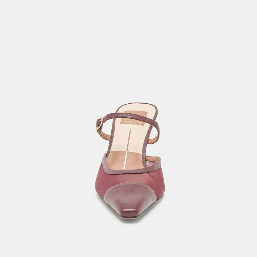 loyd heels burgunderrotes mesh