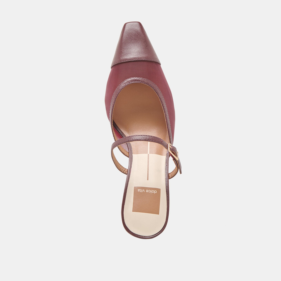 loyd heels burgunderrotes mesh