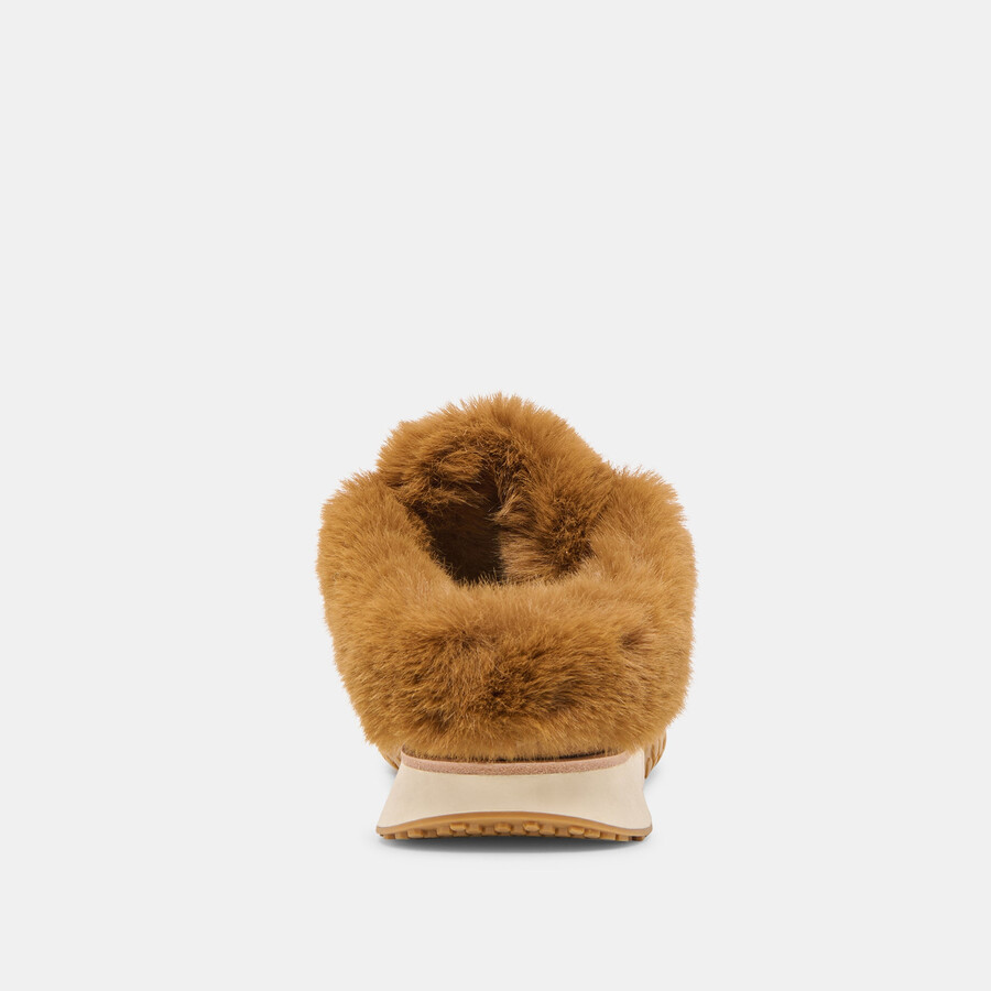 izzey plush sneakers hellbraunes wildleder