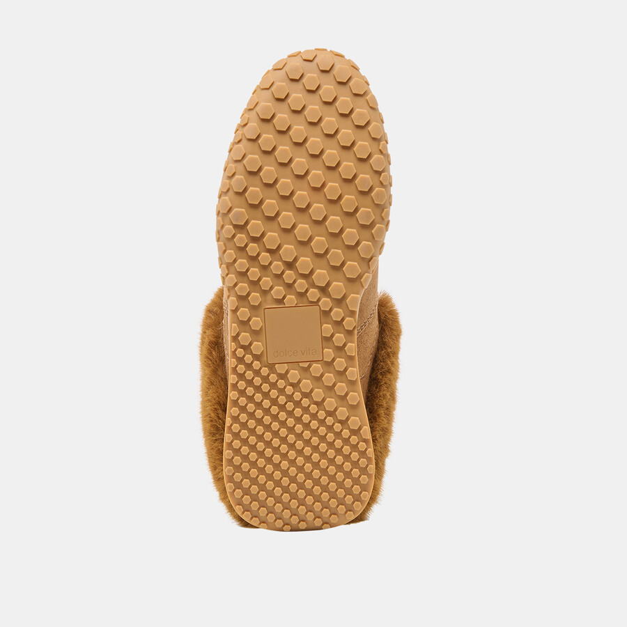 izzey plush sneakers hellbraunes wildleder