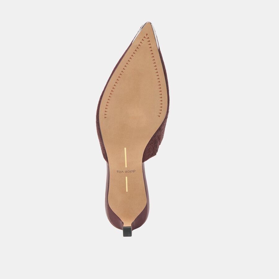 lexy heels beerenfarbenes kalbsfell