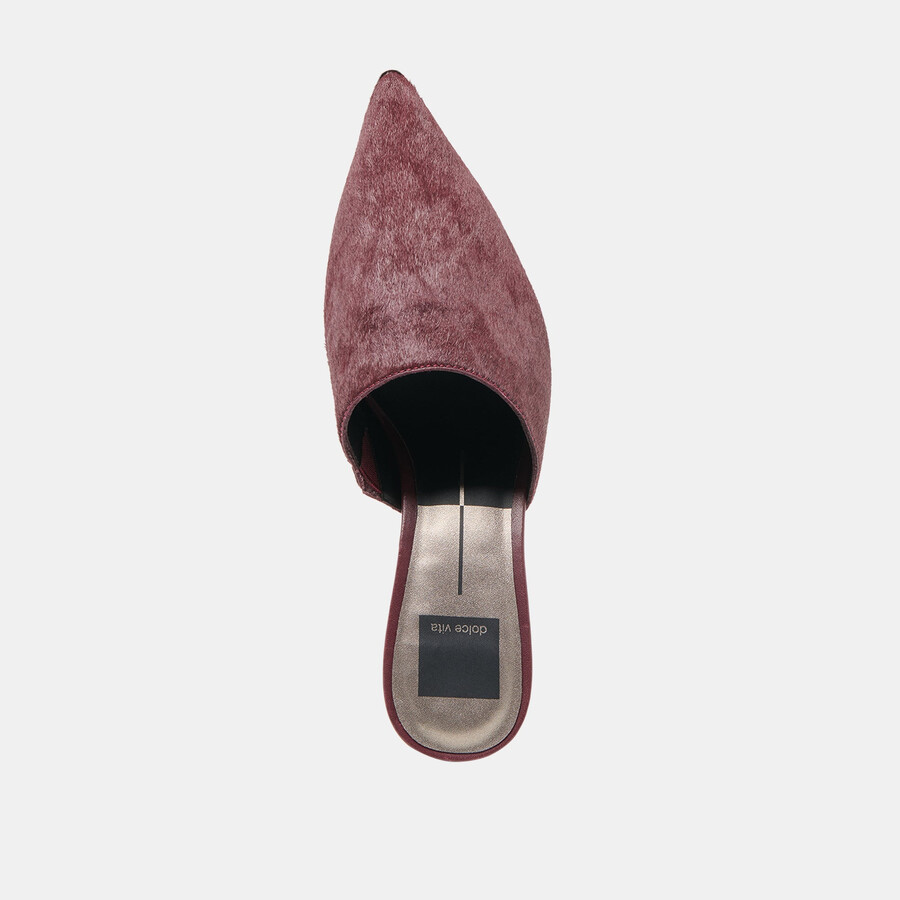 lexy heels beerenfarbenes kalbsfell