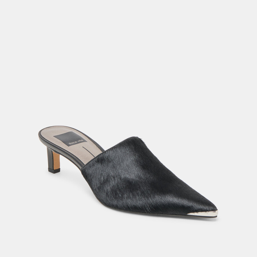 lexy heels nero kalbsleder