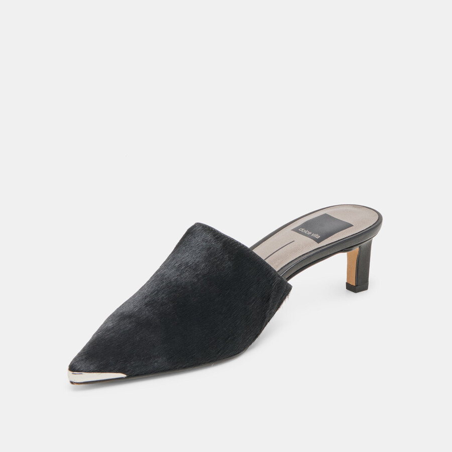 lexy heels nero kalbsleder