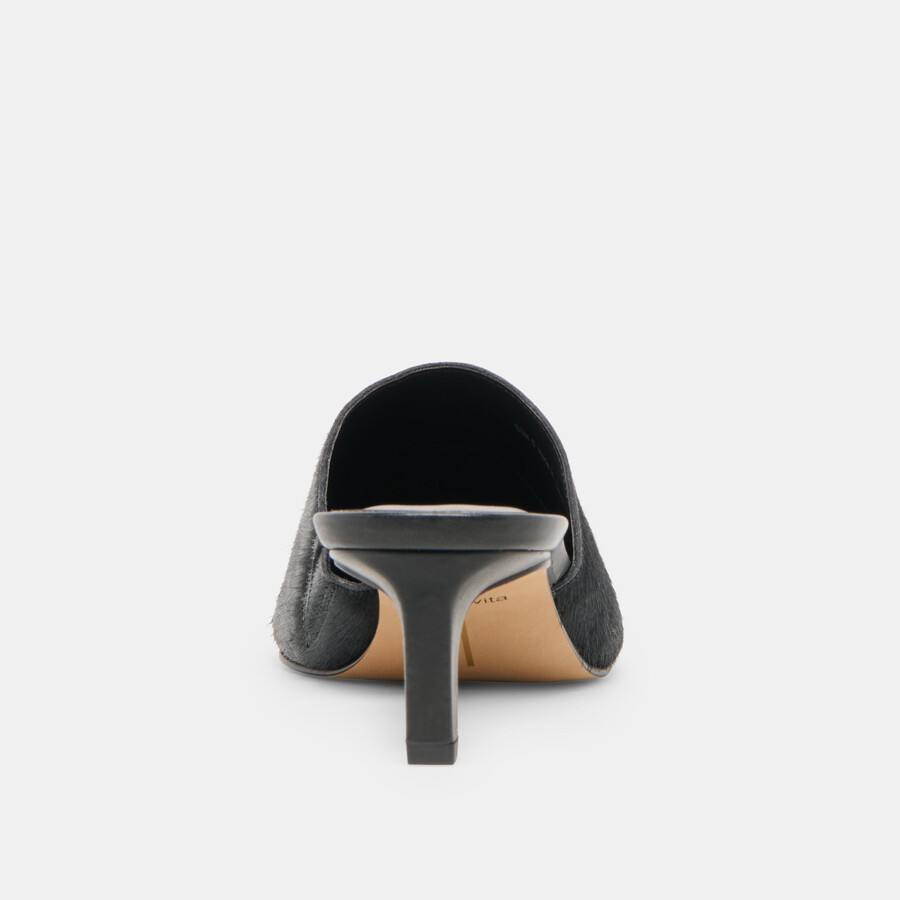 lexy heels nero kalbsleder