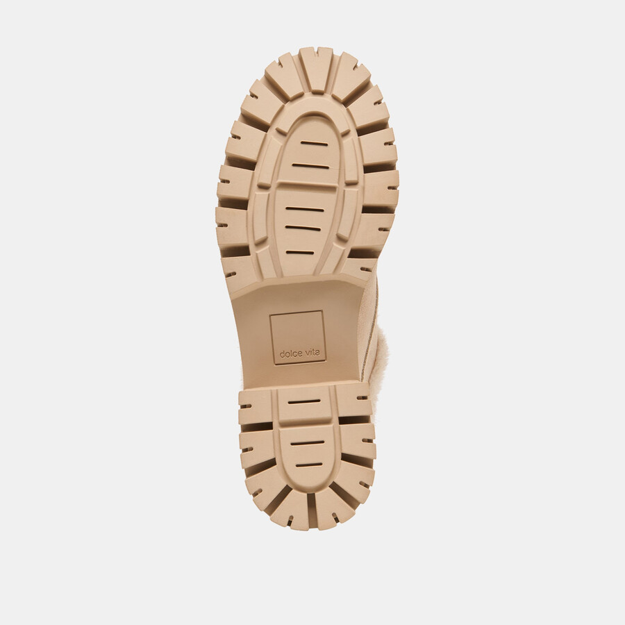 milza plüsch-loafer aus dune-wildleder