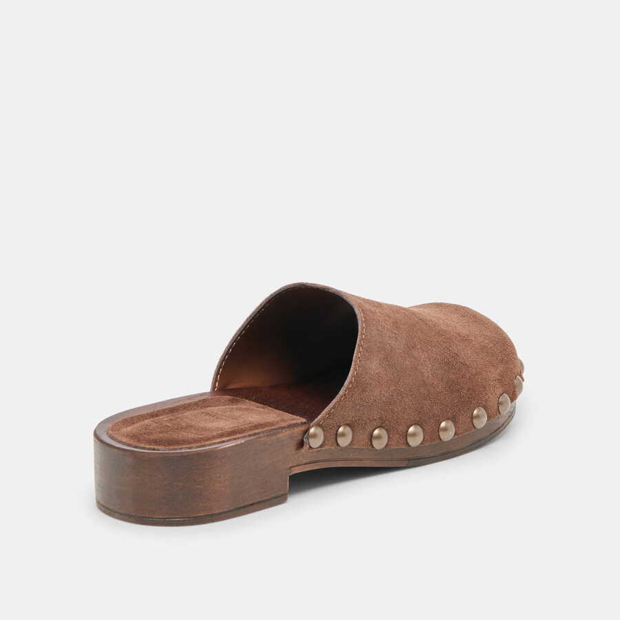 alanis flats braunes wildleder