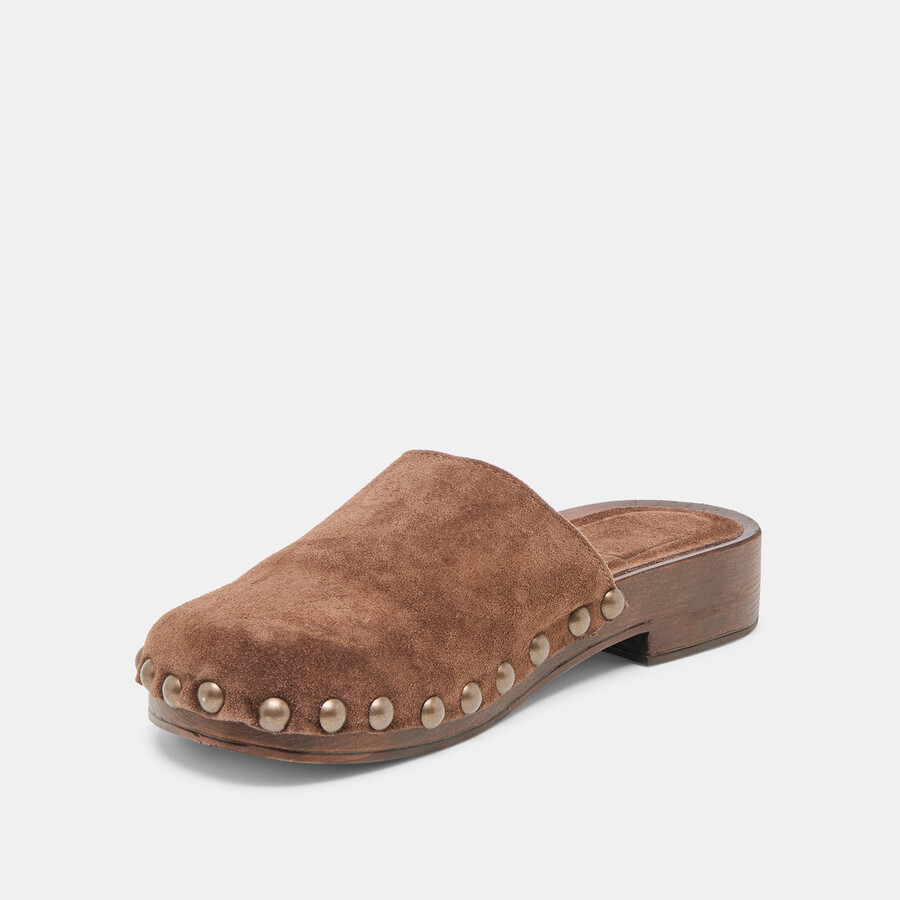 alanis flats braunes wildleder