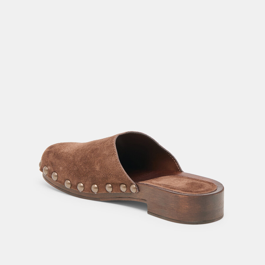 alanis flats braunes wildleder