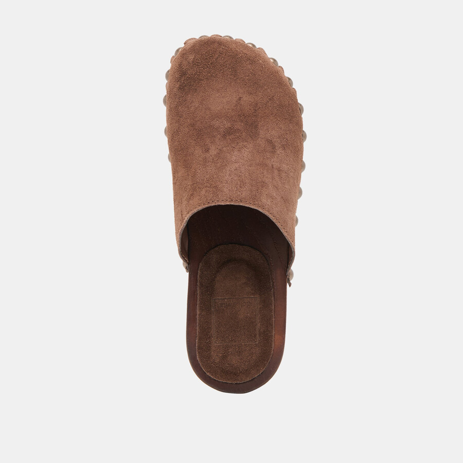 alanis flats braunes wildleder