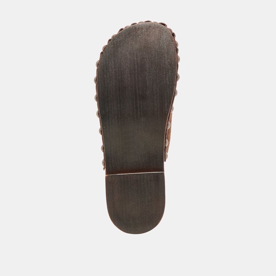 alanis flats braunes wildleder