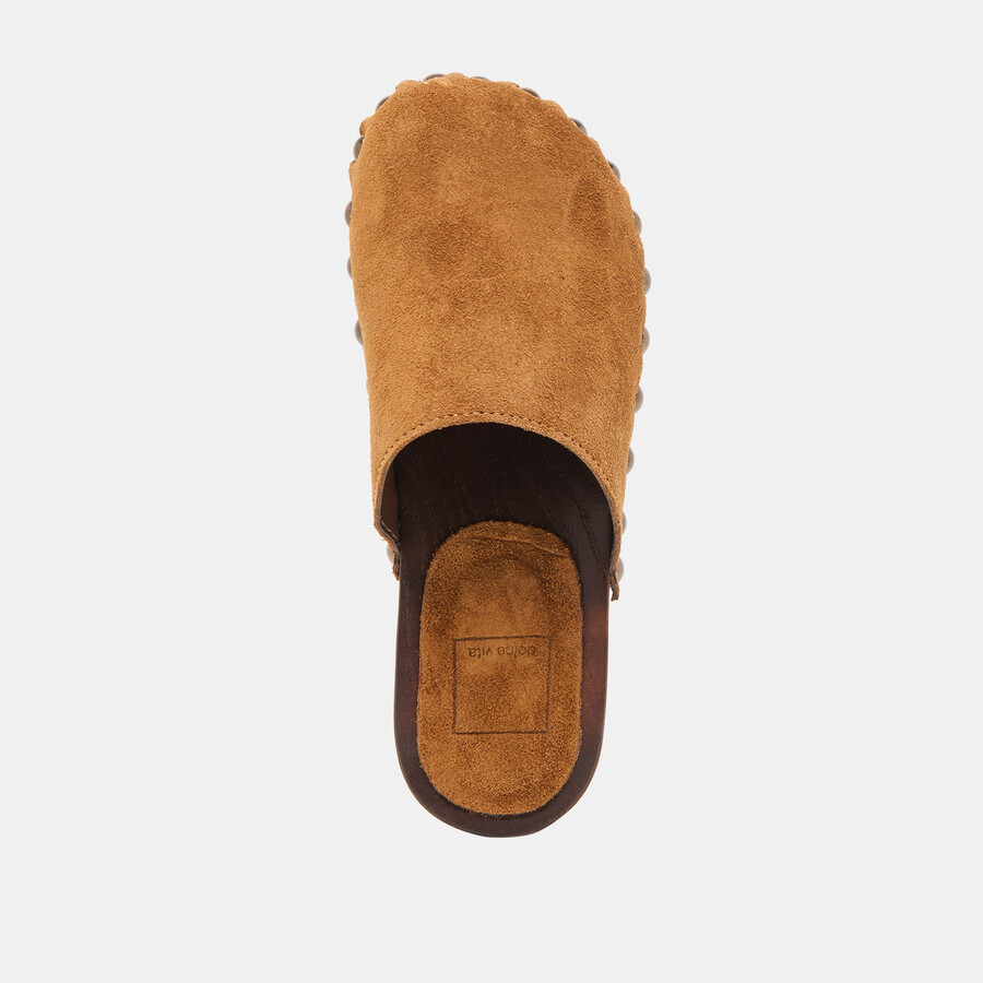 alanis flats kastanienbraunes wildleder