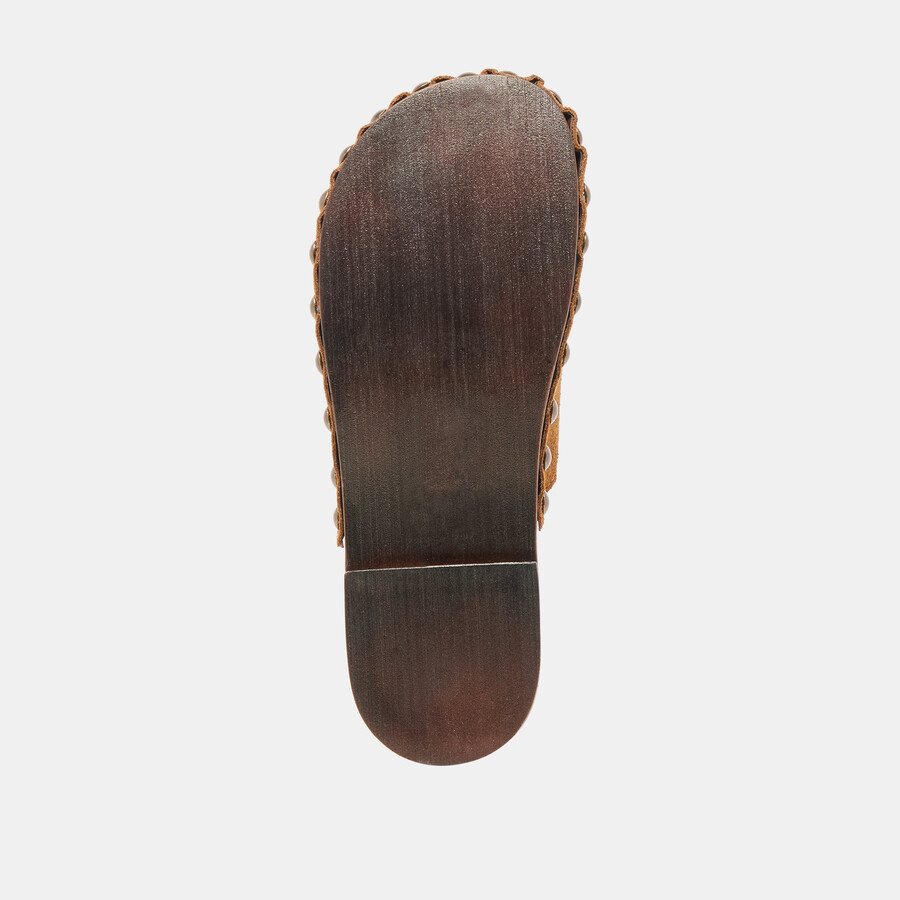 alanis flats kastanienbraunes wildleder